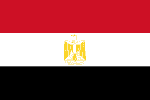 Landesflagge Ägyptens