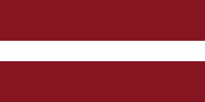 Landesflagge Lettlands